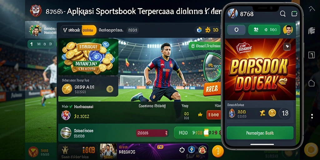 Tampilan screenshot utama menunjukkan pengalaman taruhan yang menarik di 8768.
