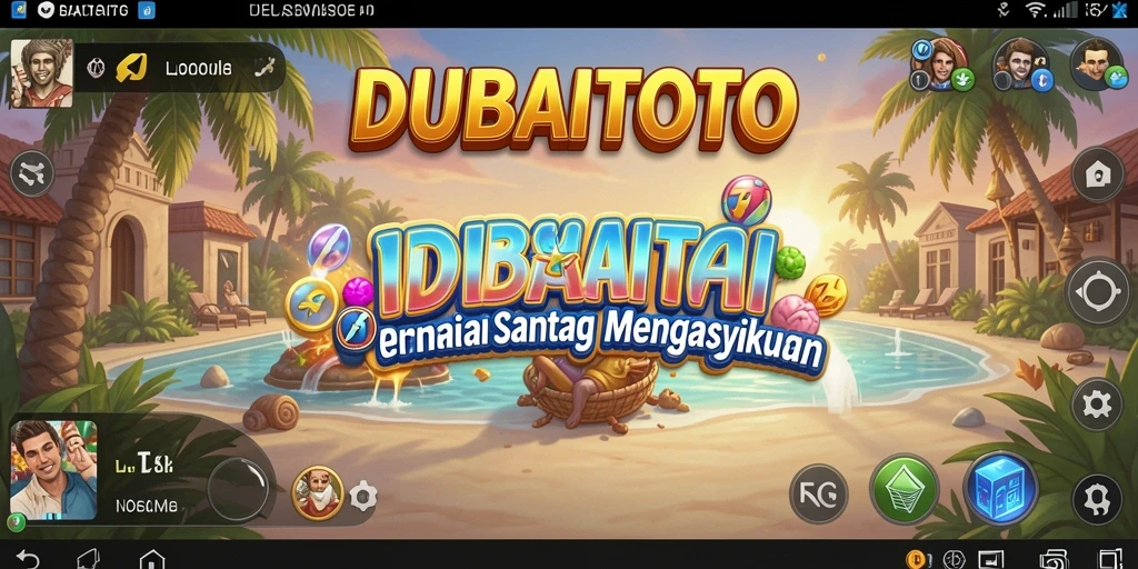 Gameplay menarik DUBAITOTO dengan grafis berwarna-warni.