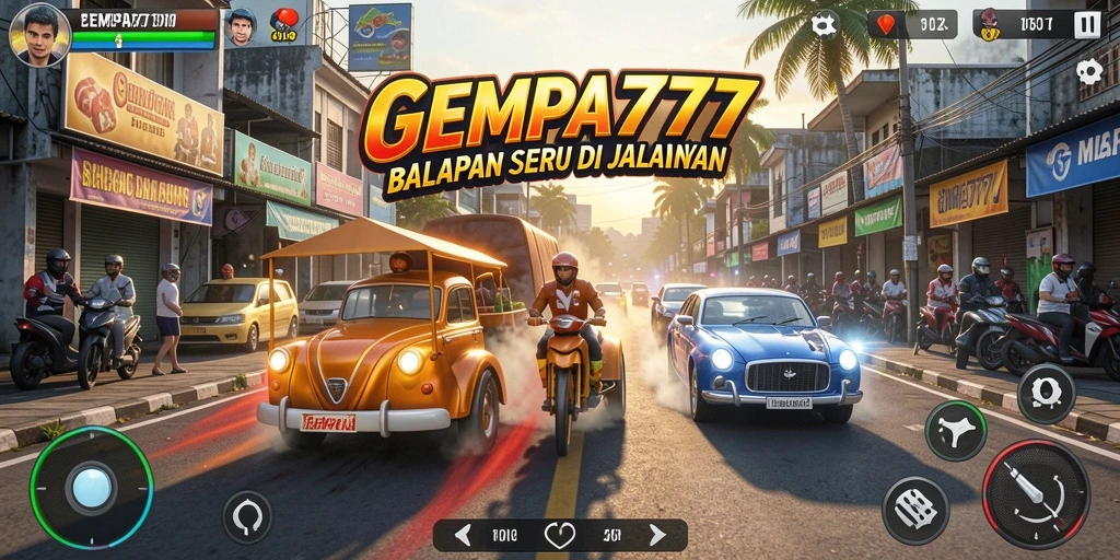 GEMPA777 menampilkan aksi balapan cepat dan mendebarkan di setiap lintasan.