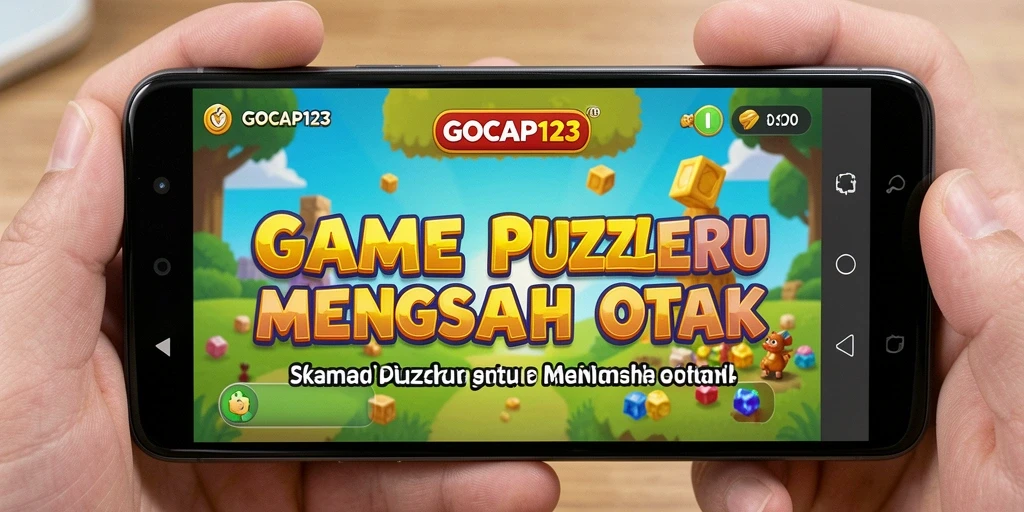 Screenshot GOCAP123 menampilkan gameplay puzzle yang menarik dan menantang.