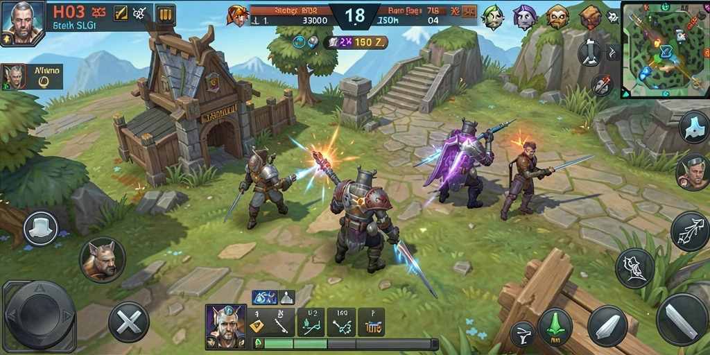 Gameplay seru H03 dengan strategi yang mendalam.