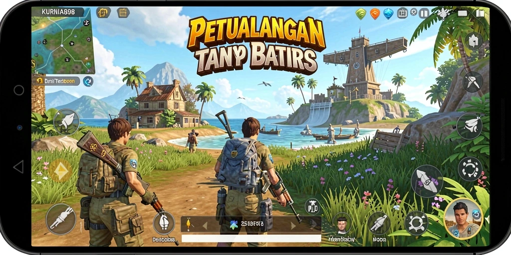 Gameplay KURNIA898 di dunia terbuka yang menawan.