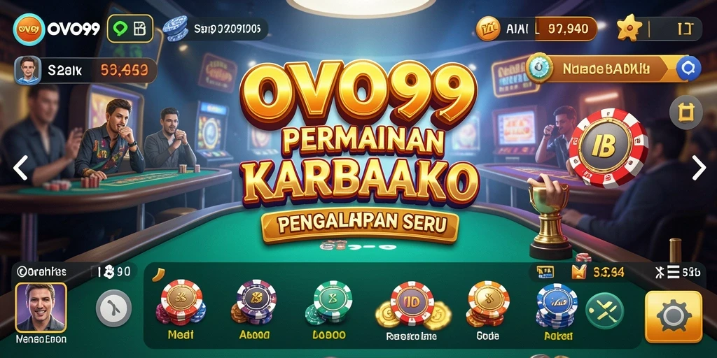 Tampilan gameplay OVO99 yang mengasyikkan dengan grafis menarik.