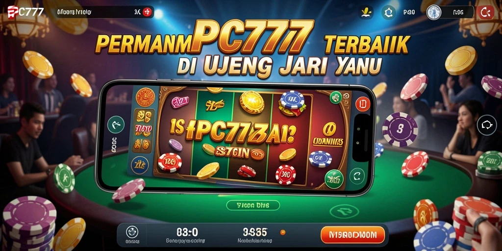 Screenshot gameplay PC777 menampilkan keseruan bermain Kasino.