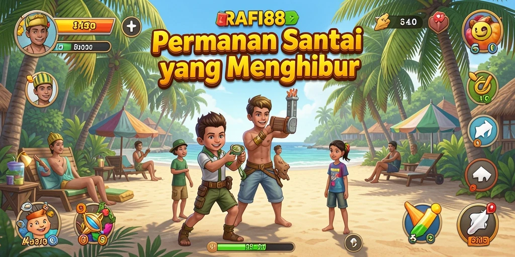 Screenshot utama RAFI88 menampilkan aksi gameplay yang seru dan menantang.