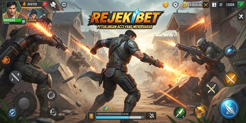 Tampilan gameplay seru dalam aksi di REJEKIBET yang penuh tantangan.