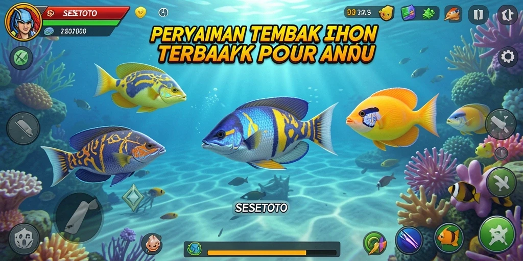 Tampilan gameplay SESETOTO yang seru dan mendebarkan.