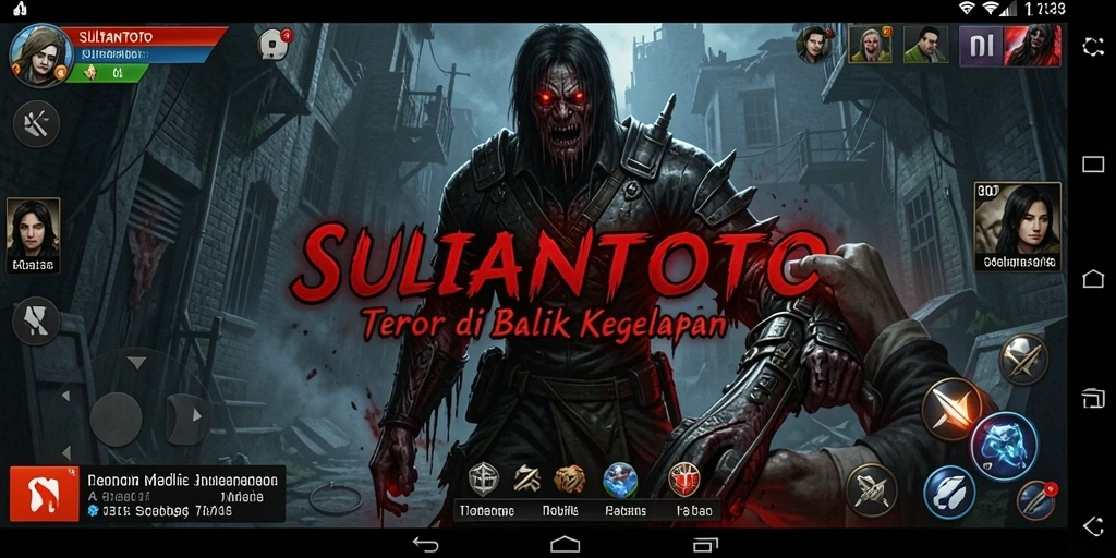 Gameplay SULTANTOTO yang menakutkan dan mendebarkan.