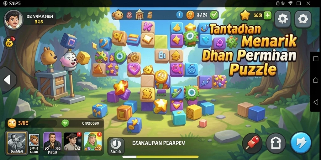 Tampilan gameplay seru dan menantang dari SVIP5.