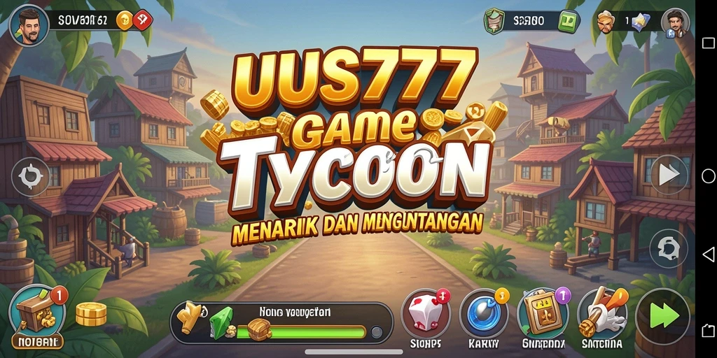 Tampilan grafis menarik dalam gameplay game Tycoon UUS777.