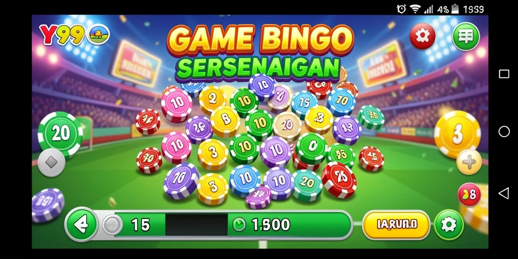 Tampilan gameplay Y89 yang menarik dan penuh warna dari permainan Bingo.